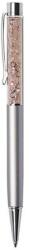 Art Crystella Golyóstoll, ezüst, felül arany SWAROVSKI® kristályokkal töltve 14 cm, ART CRYSTELLA® (1805XGT234) - papir25