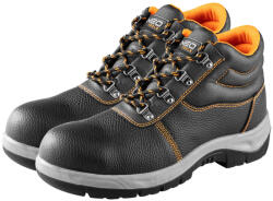 NEO TOOLS Munkavédelmi bakancs, S1 SRC, bőr acélbetétes, 47-es (82-165-47)