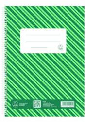 Fűzfői Papírmanufaktúra Spirálfüzet, A5, sima, 80 lap, FŰZFŐI Novum (802000000G)