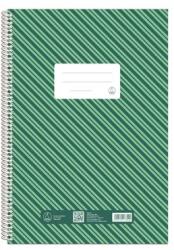 Fűzfői Papírmanufaktúra Spirálfüzet, A4, sima, 70 lap, FŰZFŐI Novum (70800000FG)