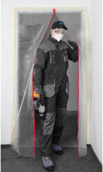 NEO Porvédő függöny fólia ajtóra, "I" alakban záródó (49-801)