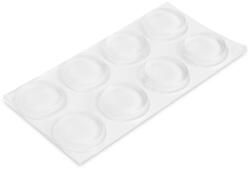 Family Ajtóütköző szett - öntapadós, átlátszó - 18 mm - 8 db / csomag (56192)