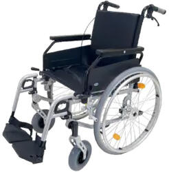 FREETEC Alumínium kerekesszék dobfékkel FREETEC 45 cm - doktorpatika