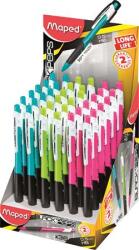 Maped Nyomósirón display, 0, 5 mm, MAPED Long Life , vegyes színek (564040)
