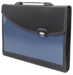 Rapesco Harmonikamappa, A4+, PP, 13 rekeszes, RAPESCO, kék (0681)