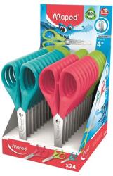 Maped Olló display, iskolai, 13 cm, MAPED Essentials Pulse , vegyes színek (464212) - papir25