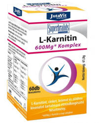 JutaVit L-karnitin (600mg) komplex 60db (Jut-0020335)