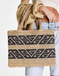  Asos Design Barna Szalma Kézitáska Divat (543676)