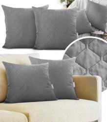 GordonToys Axel dekoratív mikrofibra párnahuzat 40 x 40 cm, rombusz mintával, 2 darabos csomag (POSZEWKA DEKORACYJNA AXEL 40X40*2)