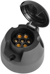 MNC Utánfutó csatlakozó aljzat - 7 pólusú - 12V (54940)