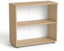 MAYAH Szekrény, 2 rendező magas, nyitott, polcokkal, MAYAH Freedom SV-11 , kőris (SV-R11 K/ IBXSZ11K)
