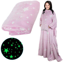 Verk Group Fluoreszcens neon rózsaszín köpeny ujjakkal (24307_R)