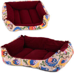 Przyjaciele XL méretű kényelmes állatágy poduszkával kutyáknak és macskáknak (19002_XL_BŻ)