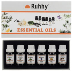 Ruhhy Illóolaj - 6 db-os készlet - 10 ml-es üvegcsékben (00021939)