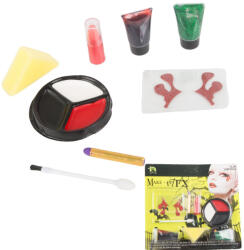 VERK GROUP Drakula vámpír sminkkészlet Halloweenre vérrel (26161)