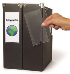 DJOIS Címketartó zseb, 62x150 mm, öntapadó, DJOIS (L10345)