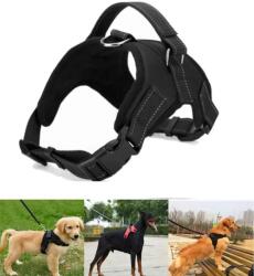 GordonToys Állítható, fényvisszaverő kutyahám M méret - kényelmes és biztonságos (G64)