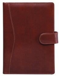 SATURNUS Kalendárium, gyűrűs, betétlapokkal, L , újrahasznosított bőr, SATURNUS, 418 , barna (26SL418-001) - papir25