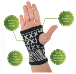  VivaFit mágneses csukló- és kézfejszorító turmalinnal