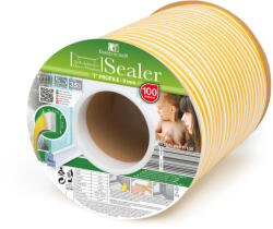 Garden of Eden Öntapadós I Profilú Ajtó- és Ablakszigetelő Gumi, 100 m, Fehér (11596WH-9-100)