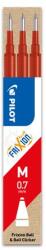 Pilot Rollertoll betét, 0, 35 mm, törölhető, PILOT Frixion Ball/Clicker , piros (BLS-FR-7-R-S3)