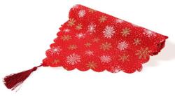 Family Karácsonyi asztalterítő futó - 180 x 35 cm - Hópelyhes (58535E)