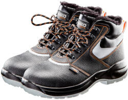 NEO TOOLS Munkavédelmi bakancs, hőszigetelt, vízálló, bőr, S3SRC, acélbetéttel, béléssel, 44 (82-145) - getitnow
