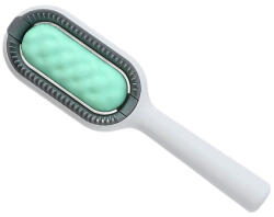 Verk Group Kisállat szilikon szőrkefe - Zöld (24429_Z)