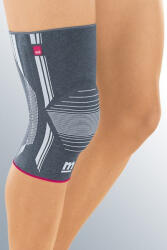 GENUMEDI 2-es térdrögzítő szilikon patellagyűrűvel ezüst szín (613) (16347)