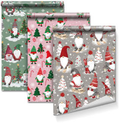 Family Csomagolópapír - 3 db - 70 gsm - 70 x 150 cm - Skandináv manó (58205D)