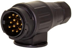 Carguard Utánfutó csatlakozó dugó - 13 pólusú - 12V (54943) - getitnow