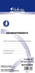 Victoria Paper Nyomtatvány, kézbesítőkönyv, 100 lap, VICTORIA PAPER, C. 5230-29 , 10 tömb/csomag (C.5230-29) - papir25