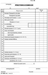 Victoria Paper Nyomtatvány, pénztárelszámolás, 25x2, A5, VICTORIA PAPER DF-200/d , 10 tömb/csomag (DF-200/D) - papir25