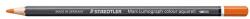 STAEDTLER Akvarell színes ceruza, hatszögletű, STAEDTLER Mars® Lumograph® 104 , narancssárga (104-4) - papir25