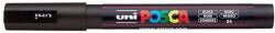 uni Dekormarker, 0, 9-1, 3 mm, UNI Posca PC-3M , fekete (284711000)