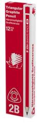 ICO Grafitceruza, 2B, háromszögletű, ICO Süni (7130116002) - papir25