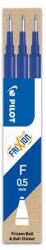 Pilot Rollertoll betét, 0, 25 mm, törölhető, PILOT Frixion Ball/Clicker , kék (BLS-FR5-L-S3)