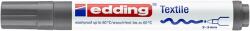 edding Textilmarker, 2-3 mm, kúpos, EDDING 4500 , szürke (4-4500012) - papir25