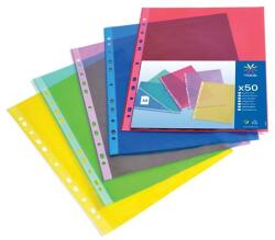 Viquel Genotherm, lefűzhető, A4, 50 mikron, víztiszta, VIQUEL Trend , vegyes színek (106050-06)