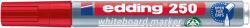 edding Tábla- és flipchart marker, 1-3 mm, kúpos, EDDING 250 , piros (4-250002)