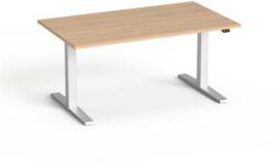 MAYAH Állítható magasságú íróasztal, 140x80 cm, MAYAH Freedom SV-302 , kőris (SV-302K) - papir25