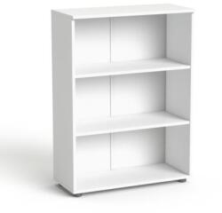 MAYAH Szekrény, 3 rendező magas, nyitott, polcokkal, MAYAH Freedom SV-07 , fehér (SV-R07 F/ IBXSZ07F) - papir25