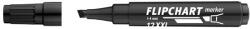 ICO Flipchart marker, 1-4 mm, vágott, ICO Artip 12 XXL , fekete (9580081000)