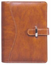 SATURNUS Kalendárium, gyűrűs, betétlapokkal, M , műbőr, SATURNUS, 437 , világosbarna (26SM437-007) - papir25