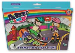GRANIT Filctoll készlet, GRANIT Arti Kids , 24 különböző szín (FL24P00) - papir25
