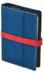 SATURNUS Kalendárium, gyűrűs, betétlapokkal, M , műbőr, SATURNUS, 225 , kék-piros (26SM225-004) - papir25