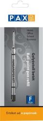 PAX Golyóstollbetét, 0, 8 mm, PAX, fekete (PAX4030078)