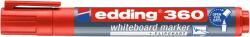 edding Tábla- és flipchart marker, 1, 5-3 mm, kúpos, EDDING 360 , piros (4-360002)