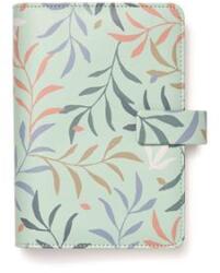 FILOFAX Kalendárium, gyűrűs, betétlapokkal, personal méret, FILOFAX Botanical , menta (FX-022648) - papir25
