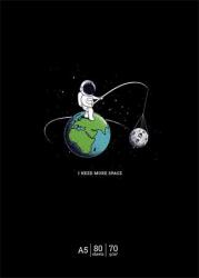 Shkolyaryk Publishing House Füzet, tűzött, A5, vonalas, 48 lap, SHKOLYARYK I need more space , vegyes (A5-048-5220L)